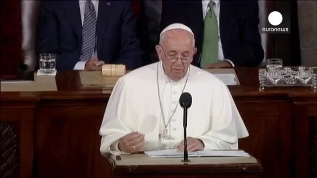 Pope Francis tackles subjects that divide America in historic speech to Congress