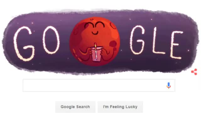 Google Doodle Animated Evidence of Water Found on Mars