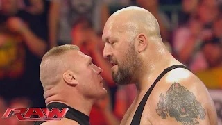 Relive the bone-crunching rivalry between Brock Lesnar and Big Show: WWE Raw, Sept. 28, 2015