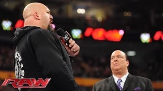 Big Show forces Paul Heyman to consider his future: WWE Raw, Sept. 28, 2015
