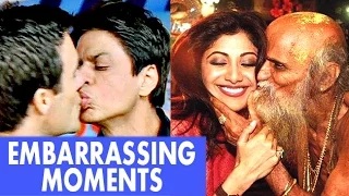 Bollywood Stars' EMBARRASSING MOMENTS | Shahrukh Khan, Deepika Padukone