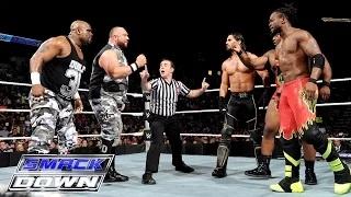 Demon Kane & The Dudley Boyz vs. Seth Rollins & The New Day: WWE SmackDown, Oct. 1, 2015