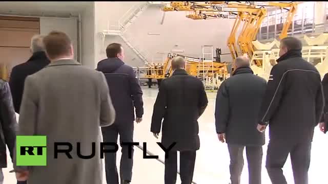 Russia: Putin inspects construction progress at Vostochny Cosmodrome