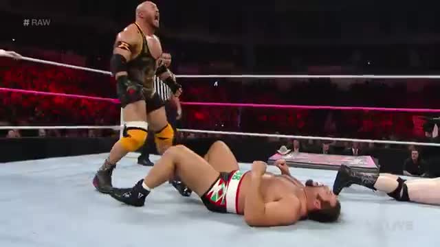 Ryback & The Dudley Boyz vs. Rusev, Sheamus & King Barrett: WWE Raw, October 26, 2015