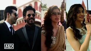 Airport Spotting - Kajol, Varun Dhawan, Kriti Sanon Return From Hyderabad | Dilwale Movie