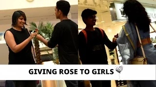 FACE KICK CHALLENGE VIDEO IN INDIA || ROSE GIVING || TANGO TUBE