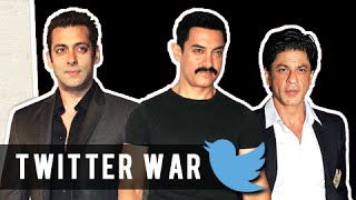 Twitter War: Salman Khan, Shahrukh Khan & Aamir Khan Steal Each Other's Thunder