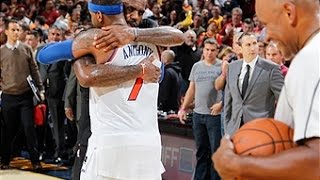 NBA: LeBron and Melo duel in Cleveland