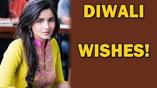 Alia Bhatt wishes 'Happy Diwali' in her Style!