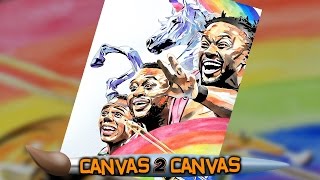 The Power of Positivity gallops onto the canvas: WWE Canvas 2 Canvas
