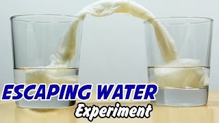 Science Experiment: Escaping Water Experiment