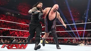Roman Reigns vs. Big Show - WWE World Heavyweight Championship Tournament: Raw, November 9, 2015