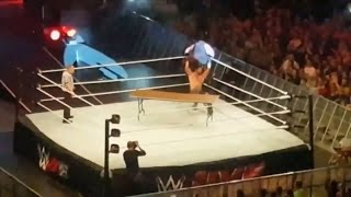 Seth Rollins suffers knee injury at WWE Live Event in Dublin, Ireland
