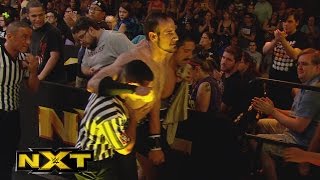 Aiden English is helped to the back: WWE.com Exclusive, November 11, 2015
