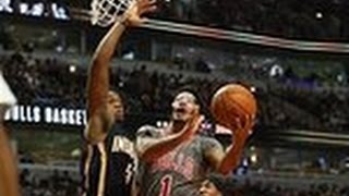 NBA: Paul George, Derrick Rose Duel in Chicago