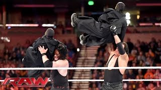 The Brothers of Destruction battle Bray Wyattâ€™s "flock": WWE Raw, November 16, 2015