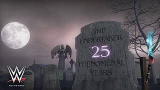 WWE Network: Undertaker: 25 Phenomenal Years highlights The Phenomâ€™s intimidating entrances