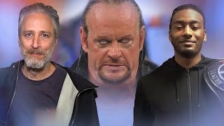 WWE Superstars, celebrities and pro athletes sing Undertaker's entrance theme