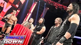 "Miz TV" with guests Reigns, Ambrose, Del Rio & Owens: WWE SmackDown, Nov. 19, 2015