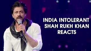 Shahrukh Khan REACTS On His Intolerance Controversy