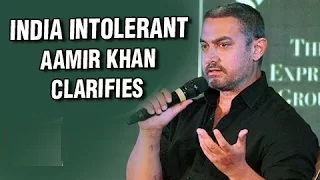 Aamir Khan SPEAKS UP On Intolerance Remark