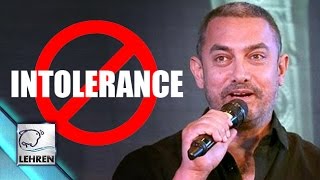 Aamir Khan's Shocking REPLY To 'Intolerance' Controversy