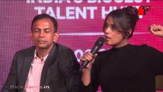 Richa Chadda and Karthik Aryan at an event