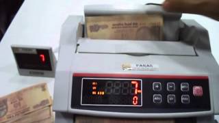 LOOSE NOTE COUNTING MACHINE WITH FAKE NOTE DETECTION - PARAS-MULTI CURRENCY