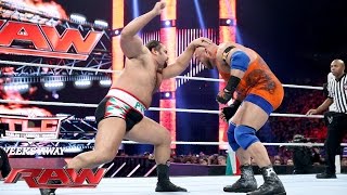 Ryback vs. Rusev: WWE Raw, November 30, 2015