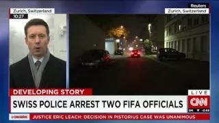 Swiss police arrest two FIFA officials