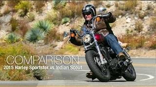 Harley Sportster vs. Indian Scout