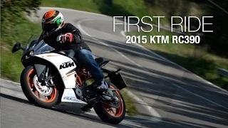 KTM RC390 First Ride