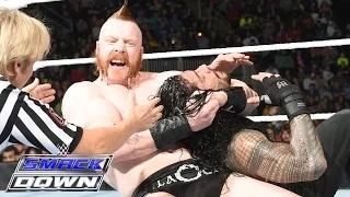 Roman Reigns vs. Sheamus, King Barrett, Rusev & Alberto Del Rio: WWE SmackDown, Dec. 3, 2015
