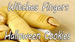 Witches Fingers Halloween Cookies