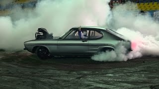 MOTOR EX CRUISE FOR CHARITY 12 SMASHING TYRES AT SYDNEY DRAGWAY