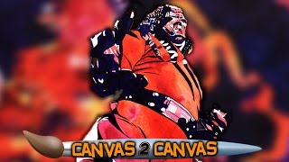 The Big Red Machine brings hellfire & brimstone to the canvas: WWE Canvas 2 Canvas