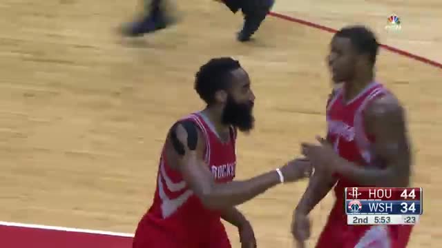 NBA: James Harden Drops 42 on the Wizards