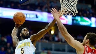 NBA: Will Barton Throws Down the Ferocious Jam!