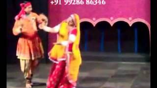 Traditional Rajasthani Folk Dance on stage by State Artists