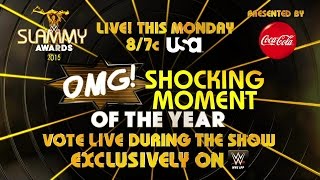 "OMG!" Shocking Moment of the Year: 2015 WWE Slammy Awards