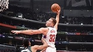 NBA: Blake Griffin Soars for the Emphatic Jam!