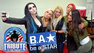 The cast of "Total Divas" host a Be a STAR rally in Jacksonville