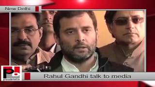 "call me if they try to break your homes again and I promise I won't let it happen: Rahul Gandhi