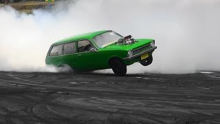 LETSFRY AT TRIPLE CHALLENGE BURNOUTS SYDNEY DRAGWAY