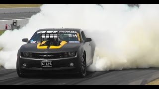 KILLA-B AT TRIPLE CHALLENGE BURNOUTS SYDNEY DRAGWAY