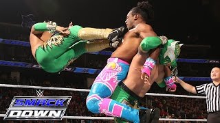 Lucha Dragons vs. Kofi Kingston & Xavier Woods of The New Day: WWE SmackDown, Dec. 17, 2015