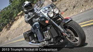 Triumph Rocket III vs Ducati Diavel Strada
