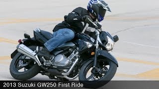 Suzuki GW250 First Ride