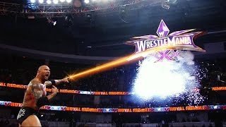 WWE Superstars and Lasers!