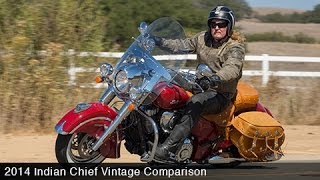 Indian Chief Vintage Vs. Harley Heritage Softail Part 1